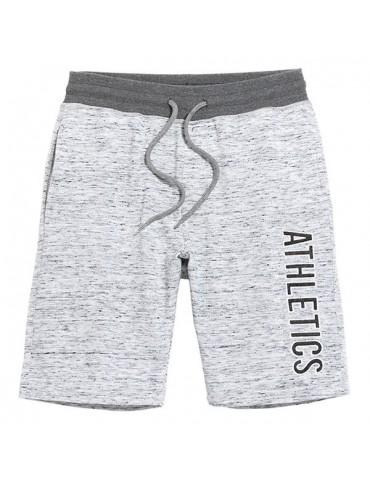 Mens Drawstring Letter Printed Knitted Breathable Thin Cusual Beach Shorts Sport Shorts