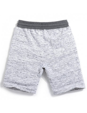 Mens Drawstring Letter Printed Knitted Breathable Thin Cusual Beach Shorts Sport Shorts