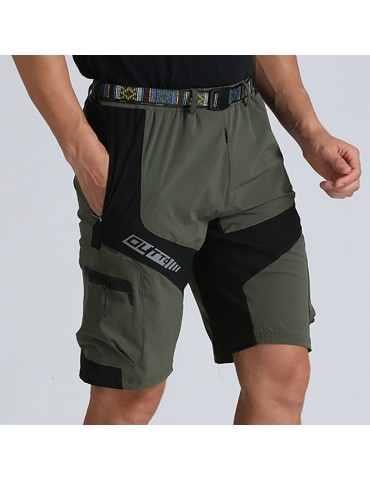Mens Muti-Pockets Outdoor Shorts Water-repellent Tactical Pants Military Training Shorts