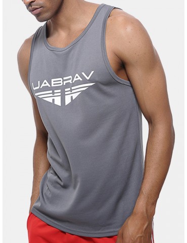 Mens Quick-drying Breathable Vest Jogging Fitness Traning Sport Tank Tops