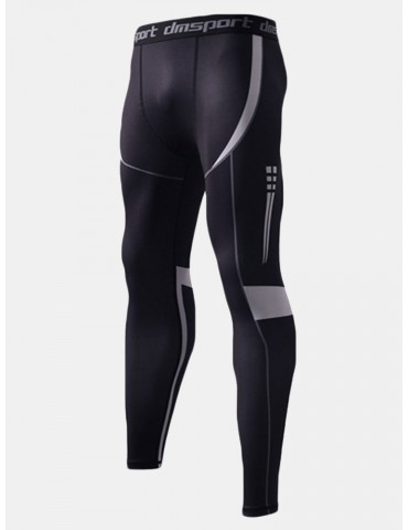 Mens PRO Quick Dry Breathable High-elastic Skinny Legging Jogging Training Sport Pants
