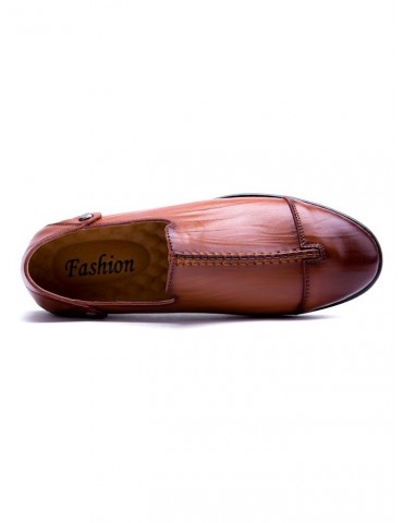 British Style Slip-on Seam Upper Men Causal Loafers