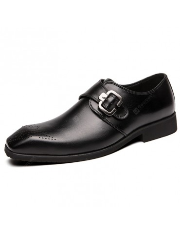 AILADUN Men's British Style Shoes Large Size Artificial Leather
