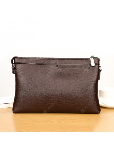 YAJIANMEI LS815 Men's Soft Large Capacity Business Handbag Envelope Bag Easy-match