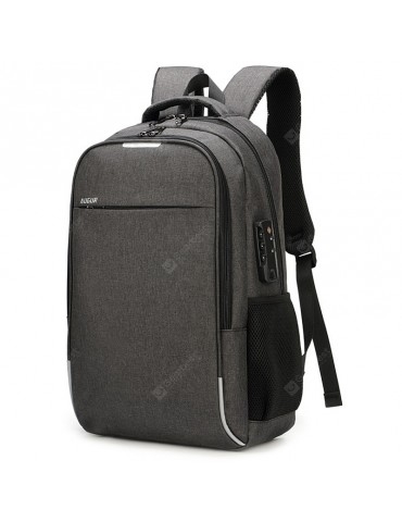 AUGUR Anti-theft USB Charging Port Travel Backpack