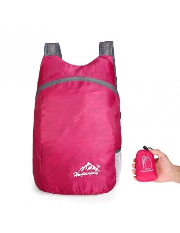 HUWAIJIANFENG Waterproof Portable Sports Folding Backpack Outdoor Hiking