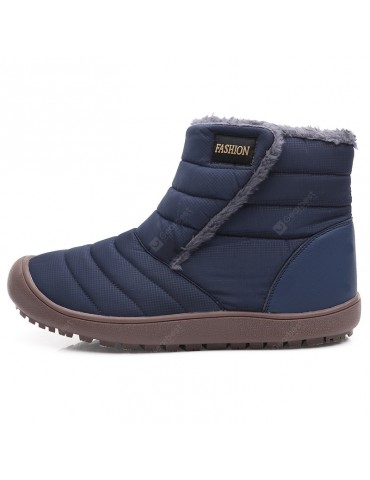 AILADUN Men's Winter Plus Velvet Warm Snow Boots Large Size Cotton Shoes