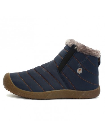 AILADUN Men's Simple Keep Warm Snow Boots Casual Outdoor Shoes Anti-collision Toe