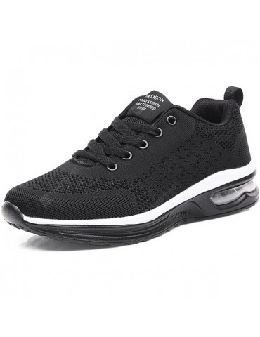 Flying Woven Men Cushion Couple Breathable Sports Shoes