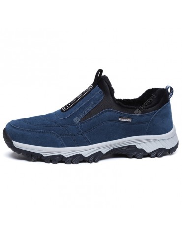 Men's Low-top Plus Hair Hiking Shoes for Old Age and Father