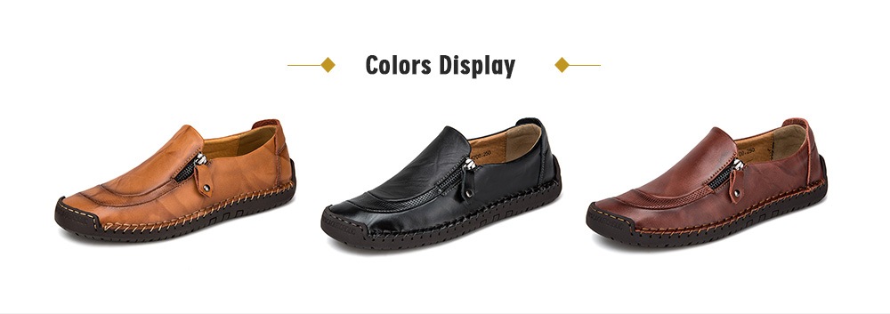 Stylish Flexible Casual Leather Shoes for Men- Red Wine EU 45 Stylish Flexible Casual Leather Shoes for Men- Red Wine EU 45