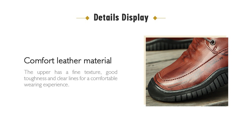 Men Comfortable Flat Shoes Leisure Lace-up- Black EU 43 Men Comfortable Flat Shoes Leisure Lace-up- Black EU 43