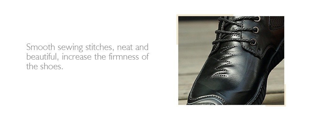 Men Comfortable Flat Shoes Leisure Lace-up- Black EU 43 Men Comfortable Flat Shoes Leisure Lace-up- Black EU 43