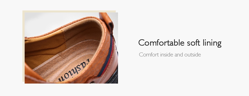 Men Comfortable Flat Shoes Leisure Lace-up- Black EU 43 Men Comfortable Flat Shoes Leisure Lace-up- Black EU 43