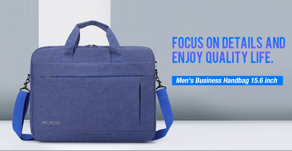 Business Men's Handbag 15.6 inch- Gray Business Men's Handbag 15.6 inch- Gray