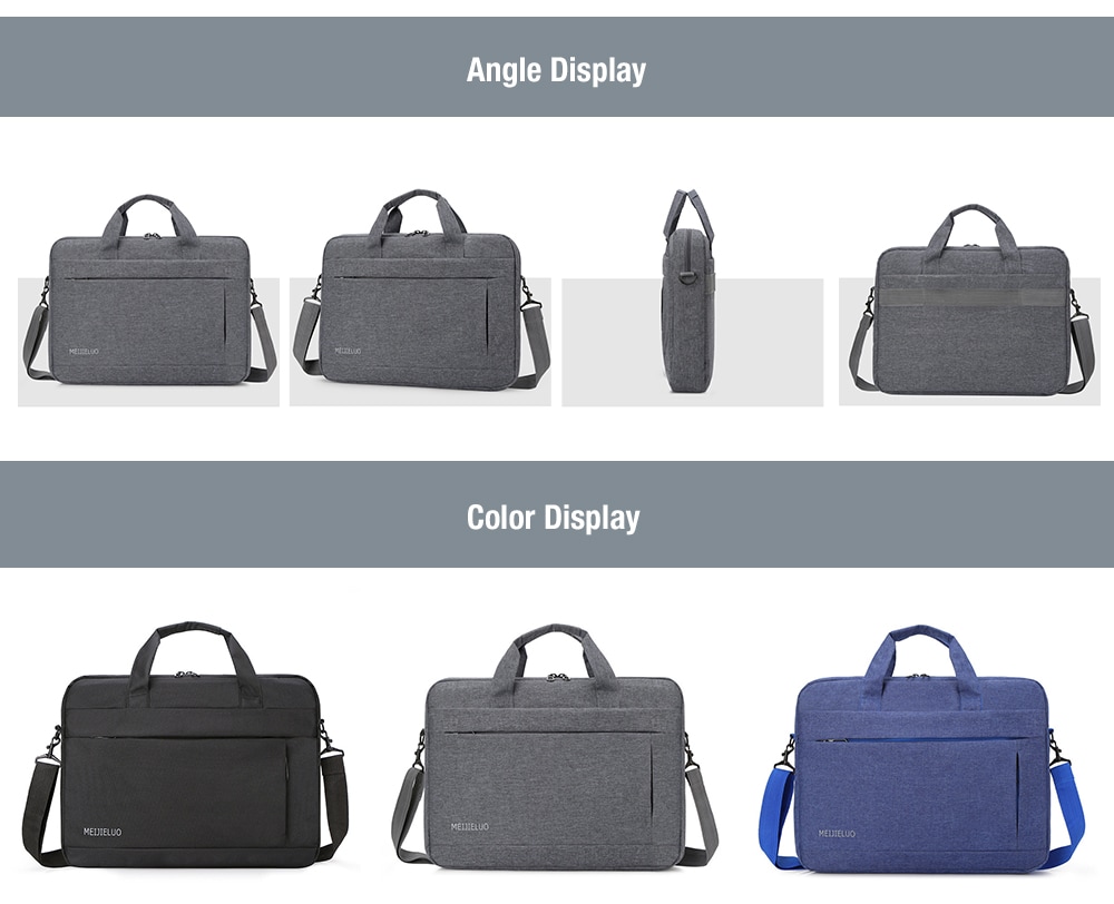 Business Men's Handbag 15.6 inch- Gray Business Men's Handbag 15.6 inch- Gray
