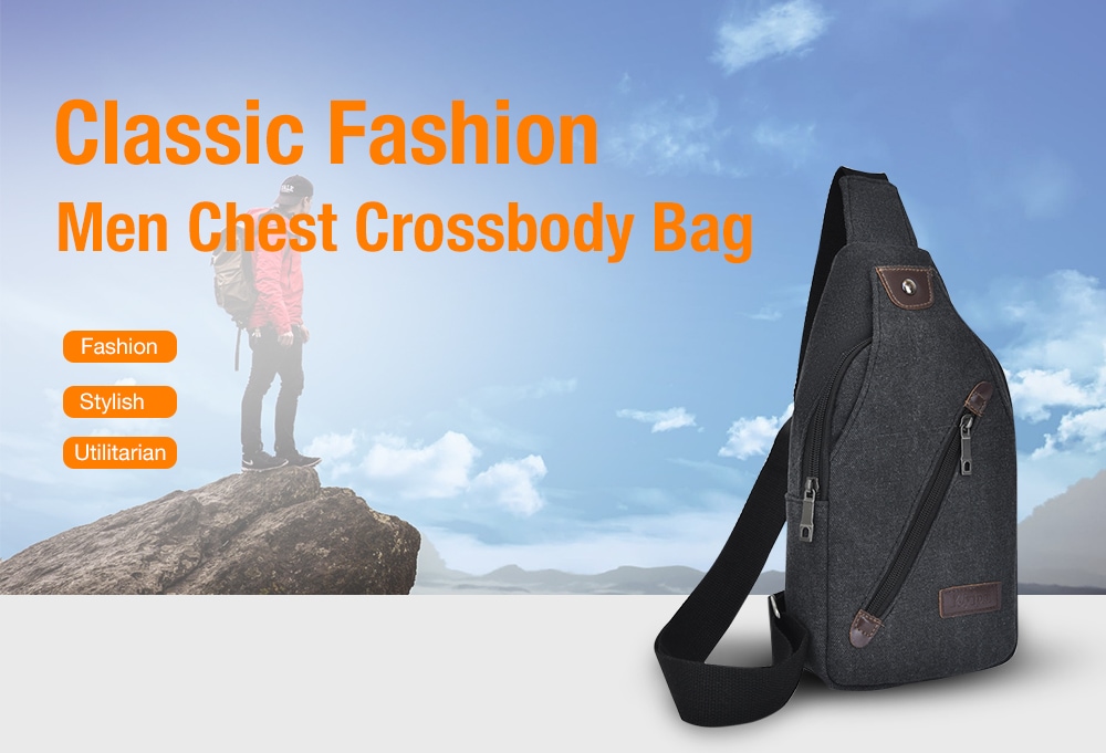 Men Messenger Bag Solid Color Simple Business Casual Style- Black Men Messenger Bag Solid Color Simple Business Casual Style- Black