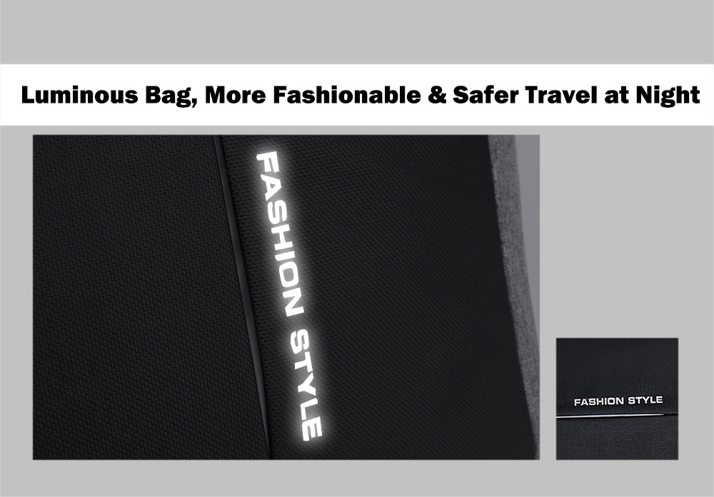Trendy Anti-theft USB Backpack Portable Men Laptop Handbag- Dark Slate Blue Trendy Anti-theft USB Backpack Portable Men Laptop Handbag- Dark Slate Blue