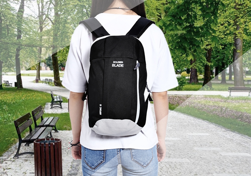 SOLDIER BLADE Outdoor Water Resistant Light Weight Biking Durable Backpack- Light Grey SOLDIER BLADE Outdoor Water Resistant Light Weight Biking Durable Backpack- Light Grey