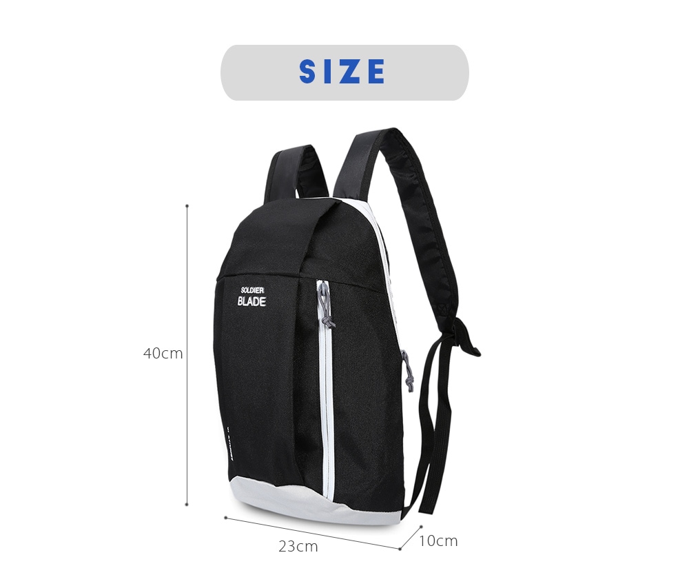SOLDIER BLADE Outdoor Water Resistant Light Weight Biking Durable Backpack- Light Grey SOLDIER BLADE Outdoor Water Resistant Light Weight Biking Durable Backpack- Light Grey