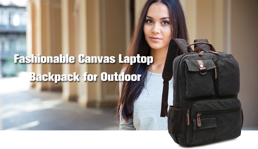 Fashionable Laptop Backpack for Outdoor- Blue Jay Fashionable Laptop Backpack for Outdoor- Blue Jay