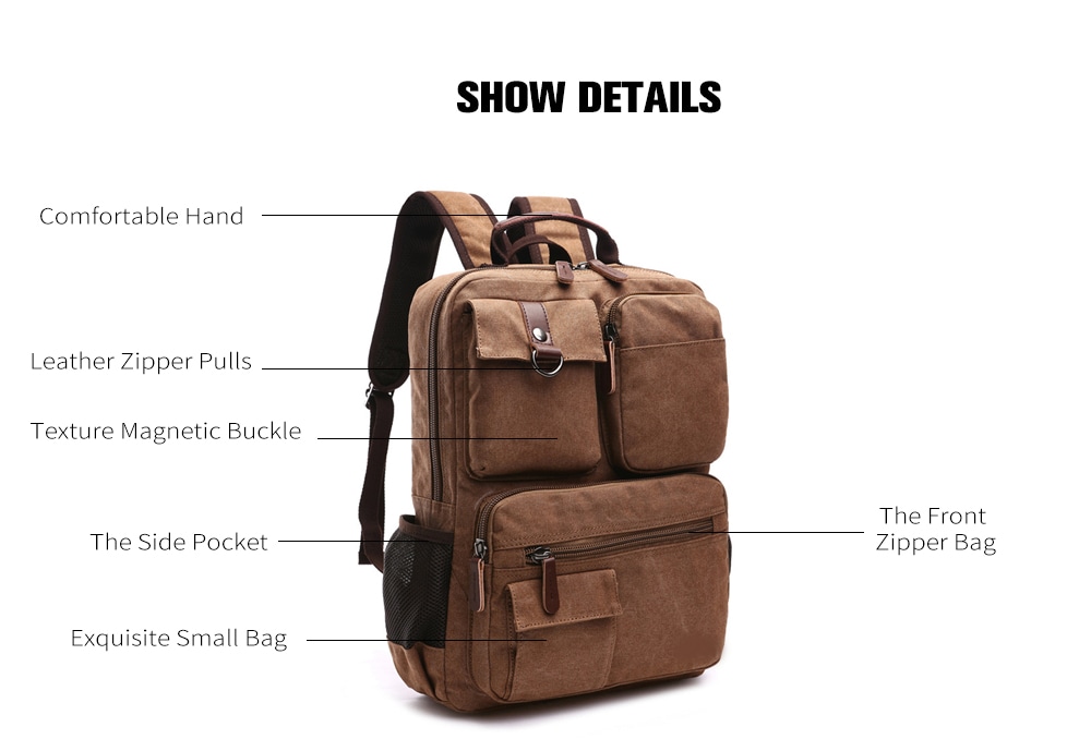 Fashionable Laptop Backpack for Outdoor- Blue Jay Fashionable Laptop Backpack for Outdoor- Blue Jay