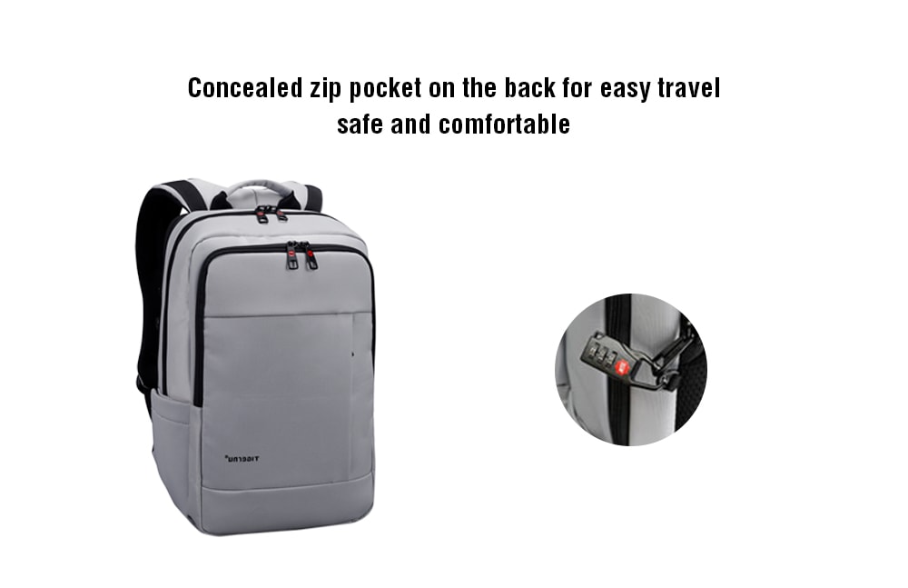 Tigernu Anti-theft Durable Leisure Backpack- Black Tigernu Anti-theft Durable Leisure Backpack- Black