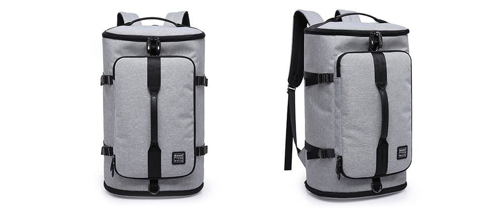 Kaka Trendy Multifunctional Large Capacity Travel Laptop Backpack- Light Gray Kaka Trendy Multifunctional Large Capacity Travel Laptop Backpack- Light Gray