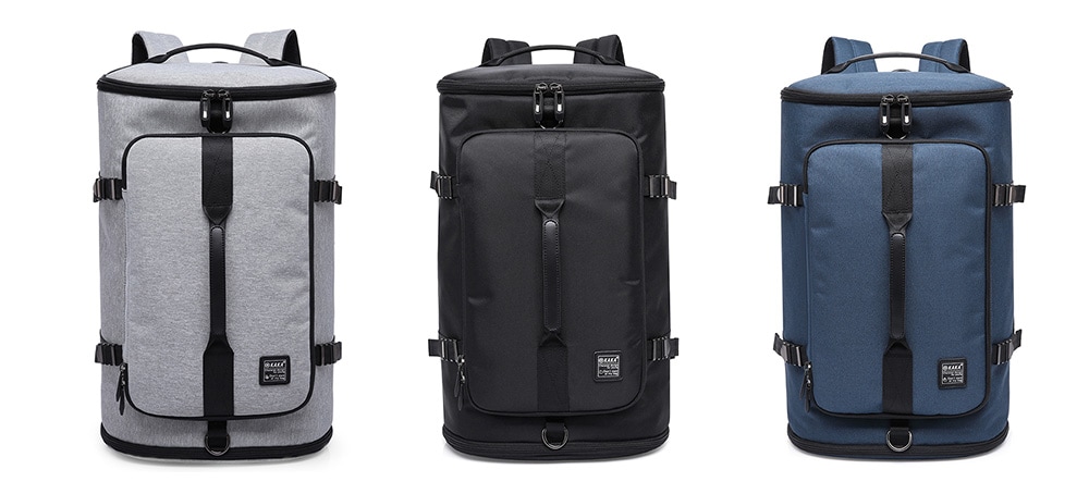 Kaka Trendy Multifunctional Large Capacity Travel Laptop Backpack- Light Gray Kaka Trendy Multifunctional Large Capacity Travel Laptop Backpack- Light Gray