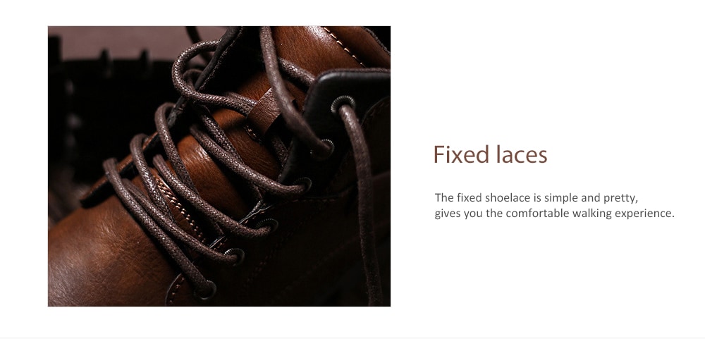 Men'S Zipper Short Boots Autumn and Winter High Help Tooling Boots Plus Size- Brown EU 43 Men'S Zipper Short Boots Autumn and Winter High Help Tooling Boots Plus Size- Brown EU 43