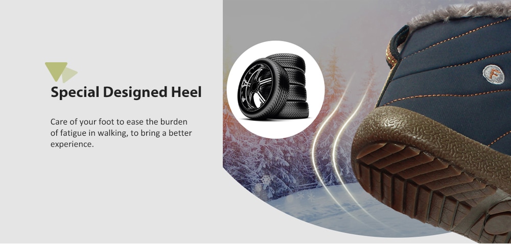 AILADUN Men's Simple Keep Warm Snow Boots Casual Outdoor Shoes Anti-collision Toe - Blue EU 44 AILADUN Men's Simple Keep Warm Snow Boots Casual Outdoor Shoes Anti-collision Toe - Blue EU 44