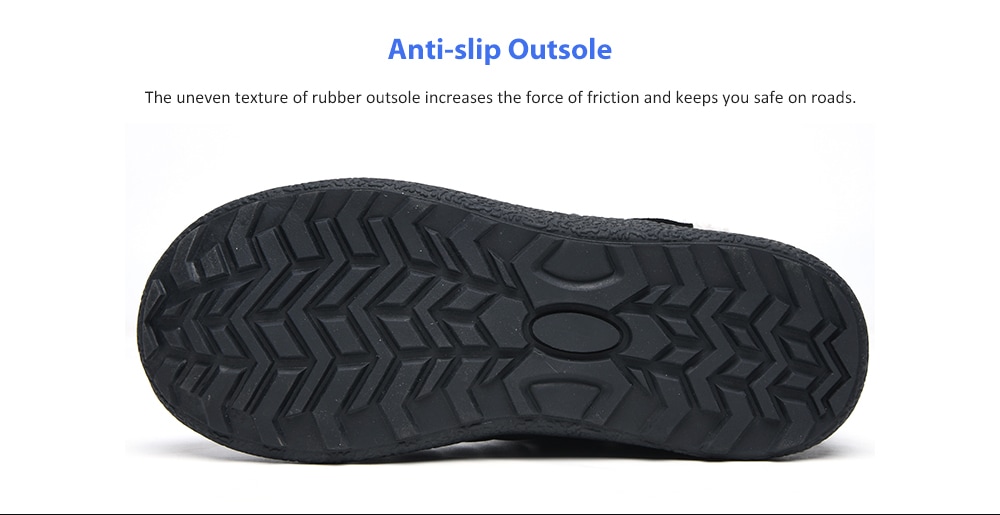 AILADUN Men Mid-high Keep Warm Snow Boots Large Size Casual Outdoor Shoes- Black EU 42 AILADUN Men Mid-high Keep Warm Snow Boots Large Size Casual Outdoor Shoes- Black EU 42