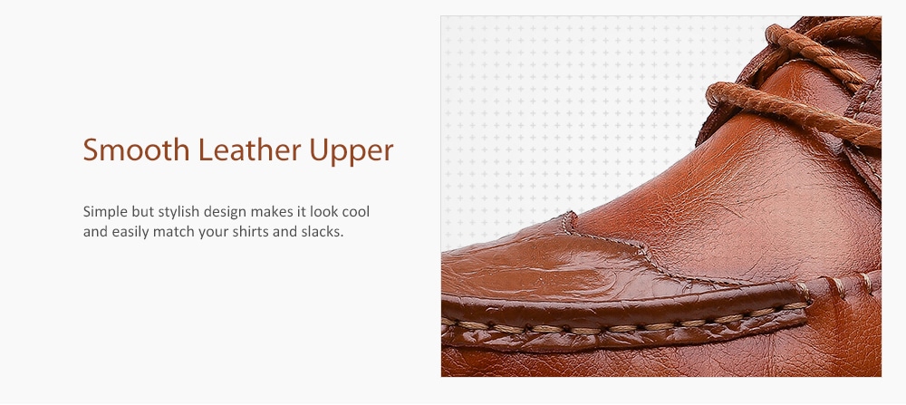 AILADUN Men's Shoes Outdoor Casual Martin Boots Leather - Brown EU 42 AILADUN Men's Shoes Outdoor Casual Martin Boots Leather - Brown EU 42