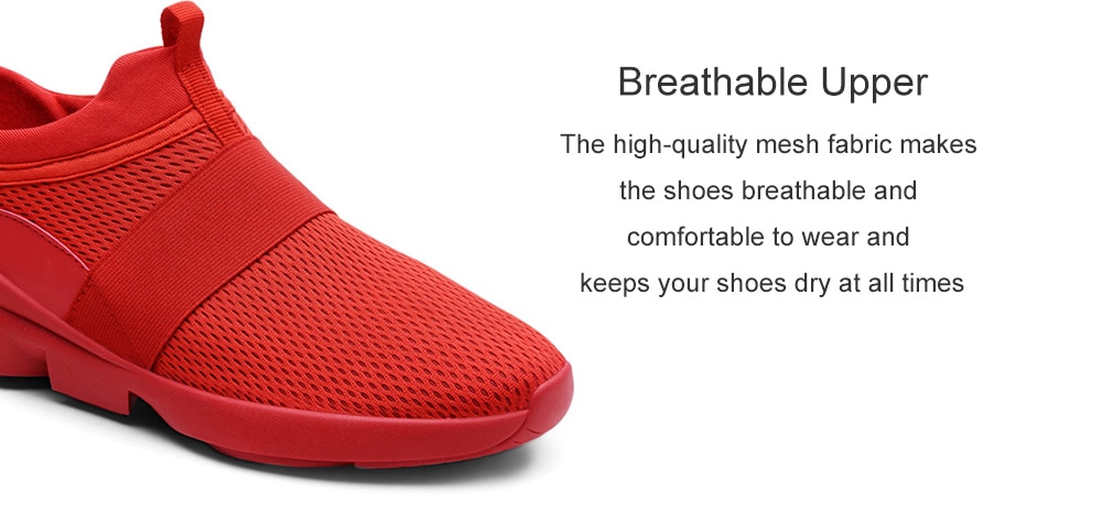 Outdoor Breathable High-top Casual Sports Shoes for Men- Chestnut Red 39 Outdoor Breathable High-top Casual Sports Shoes for Men- Chestnut Red 39