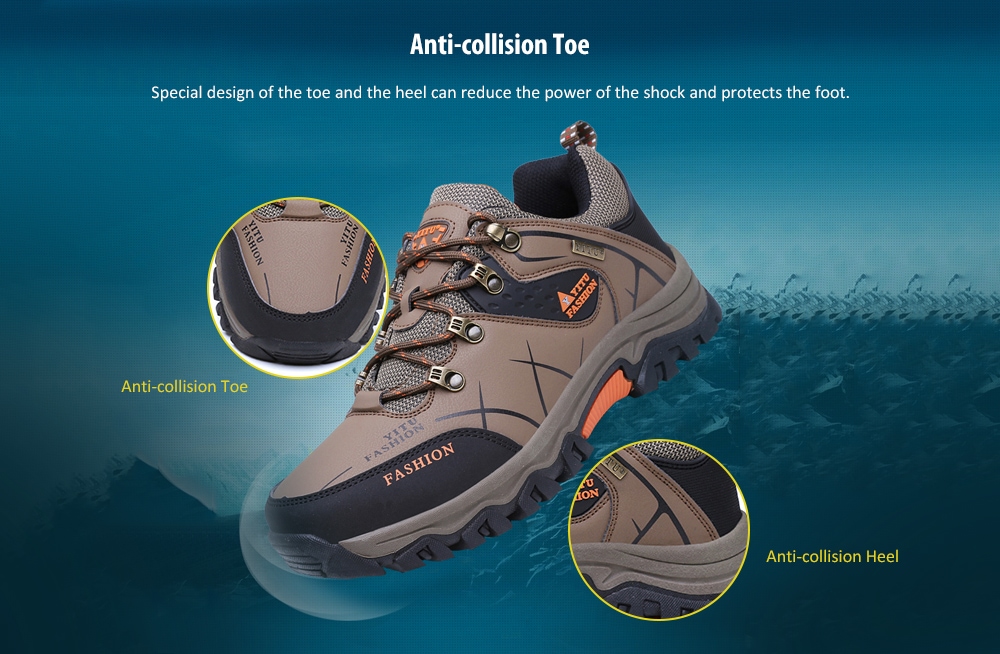 AILADUN Men's Thick Bottom Outdoor Sneaker Reinforced Anti-collision Toe Design Shoes - Black EU 41 AILADUN Men's Thick Bottom Outdoor Sneaker Reinforced Anti-collision Toe Design Shoes - Black EU 41