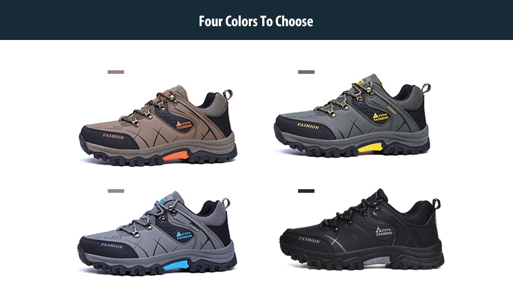 AILADUN Men's Thick Bottom Outdoor Sneaker Reinforced Anti-collision Toe Design Shoes - Black EU 41 AILADUN Men's Thick Bottom Outdoor Sneaker Reinforced Anti-collision Toe Design Shoes - Black EU 41