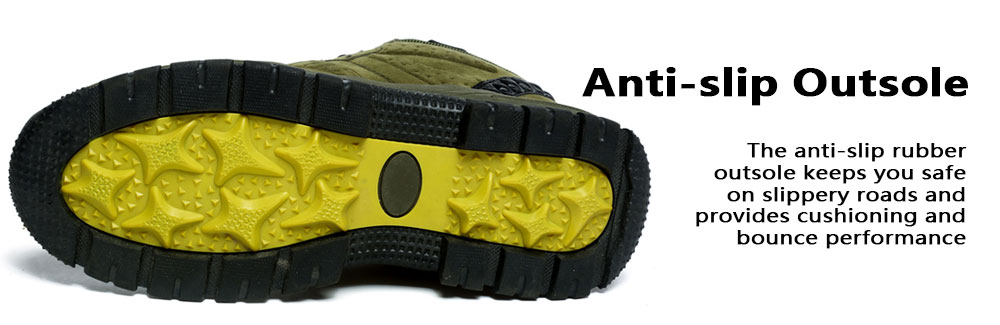 Outdoor Anti-slip Comfortable Casual Couple Hiking Shoes- Army Green 43 Outdoor Anti-slip Comfortable Casual Couple Hiking Shoes- Army Green 43