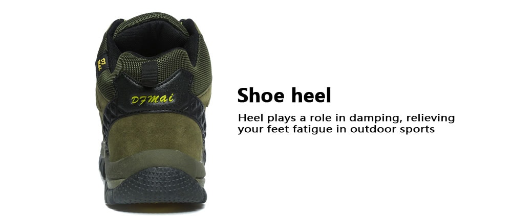 Outdoor Anti-slip Comfortable Casual Couple Hiking Shoes- Army Green 43 Outdoor Anti-slip Comfortable Casual Couple Hiking Shoes- Army Green 43