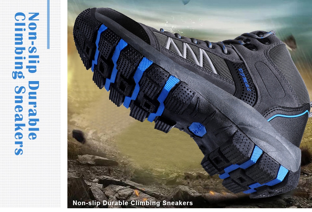 Stylish Leisure Shoes Climbing Sneakers- Gray EU 43 Stylish Leisure Shoes Climbing Sneakers- Gray EU 43