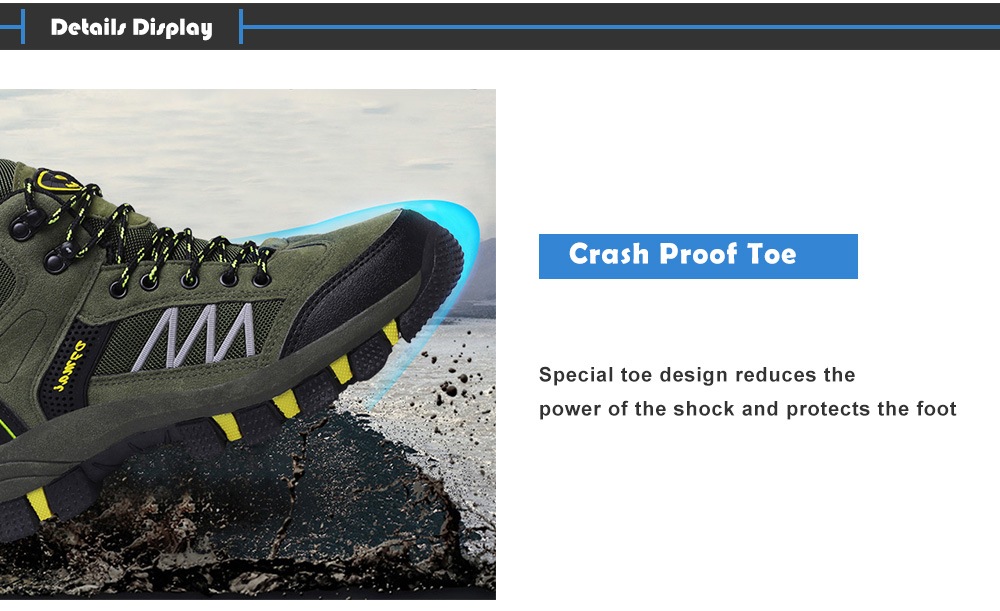 Stylish Leisure Shoes Climbing Sneakers- Gray EU 43 Stylish Leisure Shoes Climbing Sneakers- Gray EU 43