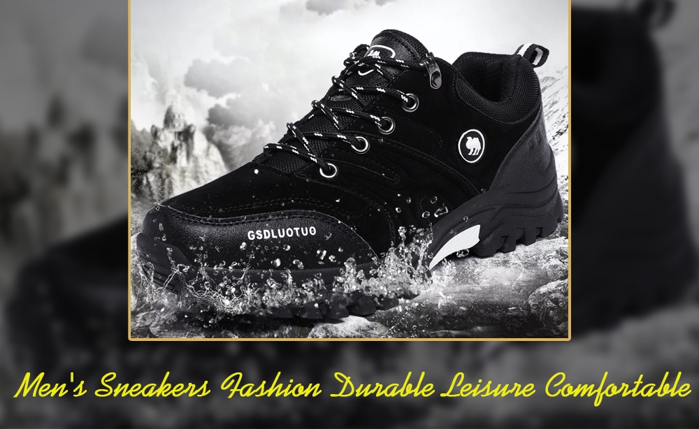 Men's Sneakers Fashion Durable Leisure Comfortable Casual Shoes- Black EU 39 Men's Sneakers Fashion Durable Leisure Comfortable Casual Shoes- Black EU 39