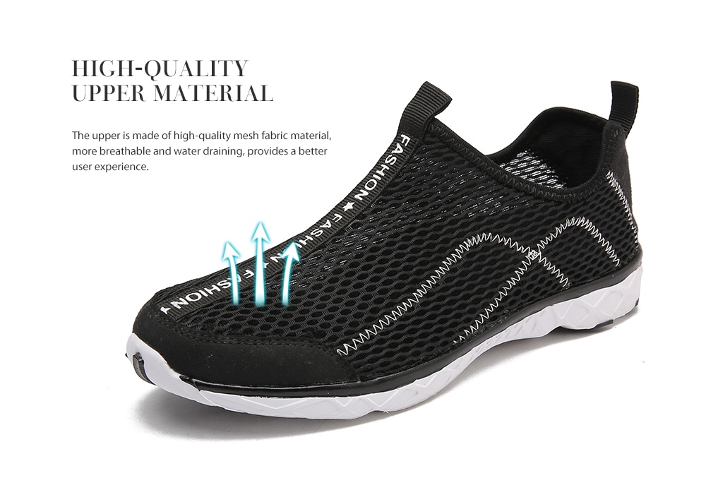 AILADUN Men's Mesh Fabric Ultralight Breathable Shoes Letter Print- Black EU 42 AILADUN Men's Mesh Fabric Ultralight Breathable Shoes Letter Print- Black EU 42