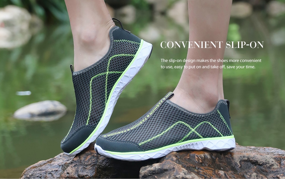 AILADUN Men's Mesh Fabric Ultralight Breathable Shoes Letter Print- Black EU 42 AILADUN Men's Mesh Fabric Ultralight Breathable Shoes Letter Print- Black EU 42