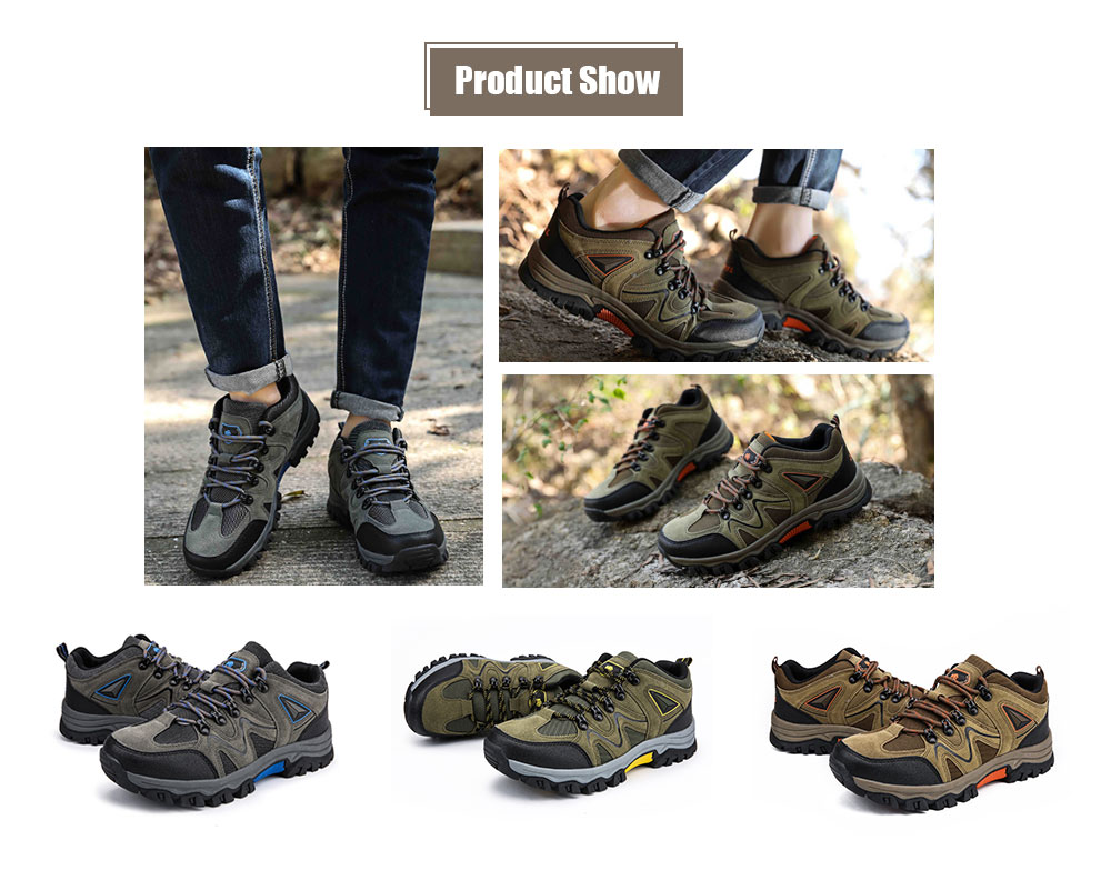 Stylish Outdoor Activities Suede Sneakers- Gray EU 39 Stylish Outdoor Activities Suede Sneakers- Gray EU 39