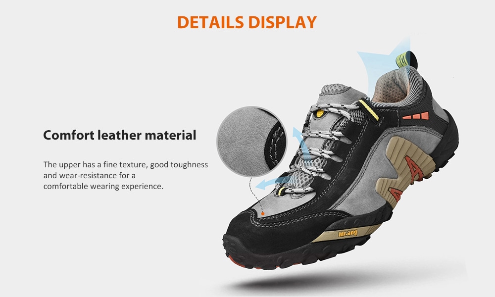 AILADUN Men's Shoes Low Cut Outdoor Sports Walking Shoes Large Size- Gray EU 44 AILADUN Men's Shoes Low Cut Outdoor Sports Walking Shoes Large Size- Gray EU 44